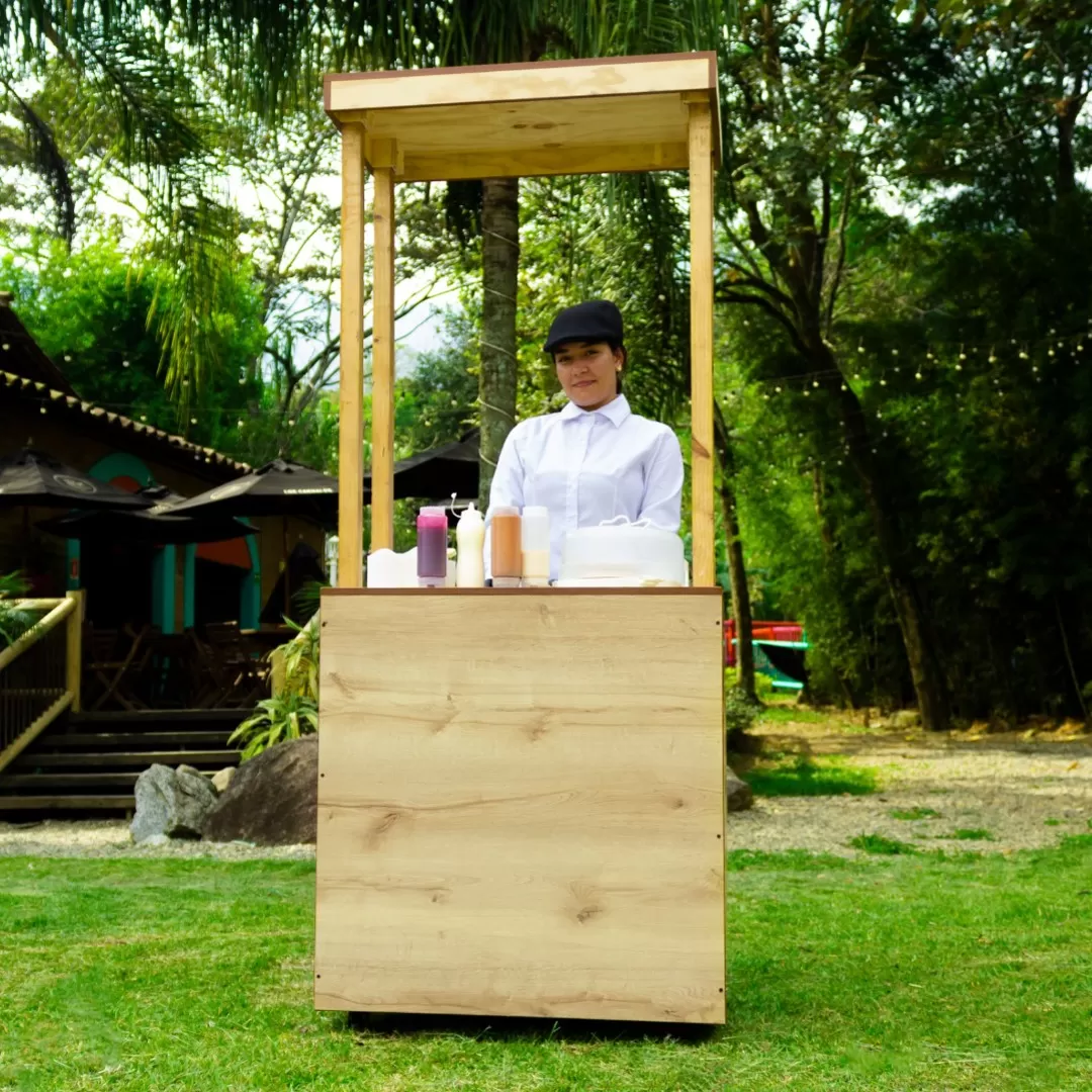 Carrito de obleas para eventos. - Imagen 3