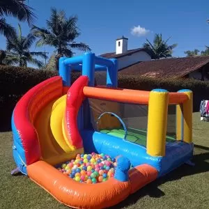 Inflable de colores